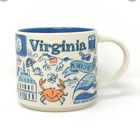 Starbucks Other - Virginia Starbucks Been There series mug